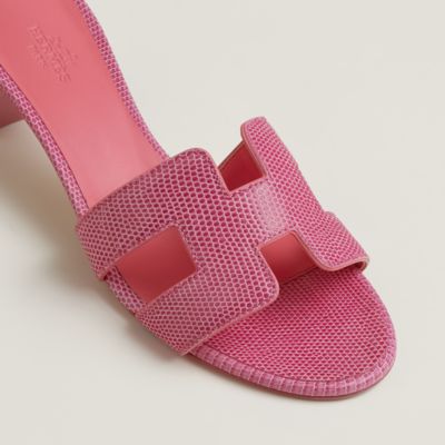 オアジス - ピンク - レディス シューズ | レザーシューズ | Hermès